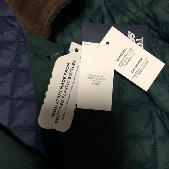 Lands End NWT quilted barn jacket size Small - Picture 6 of 7